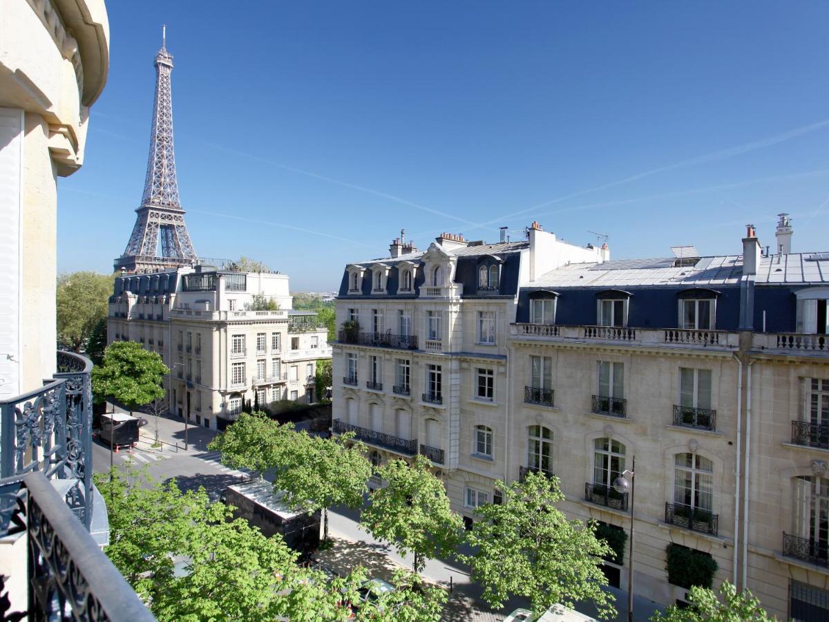 Outstanding 2 Bedrooms With A Terrific Eiffel Tower View Paris Eksteriør bilde